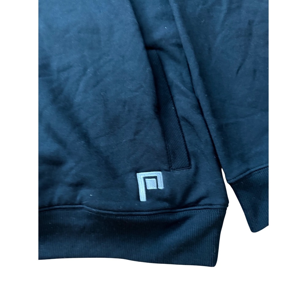 TravisMathew Mens Cloud Hoodie Black Long Sleeve Pullover Sweatshirt L NWT - Picture 3 of 6